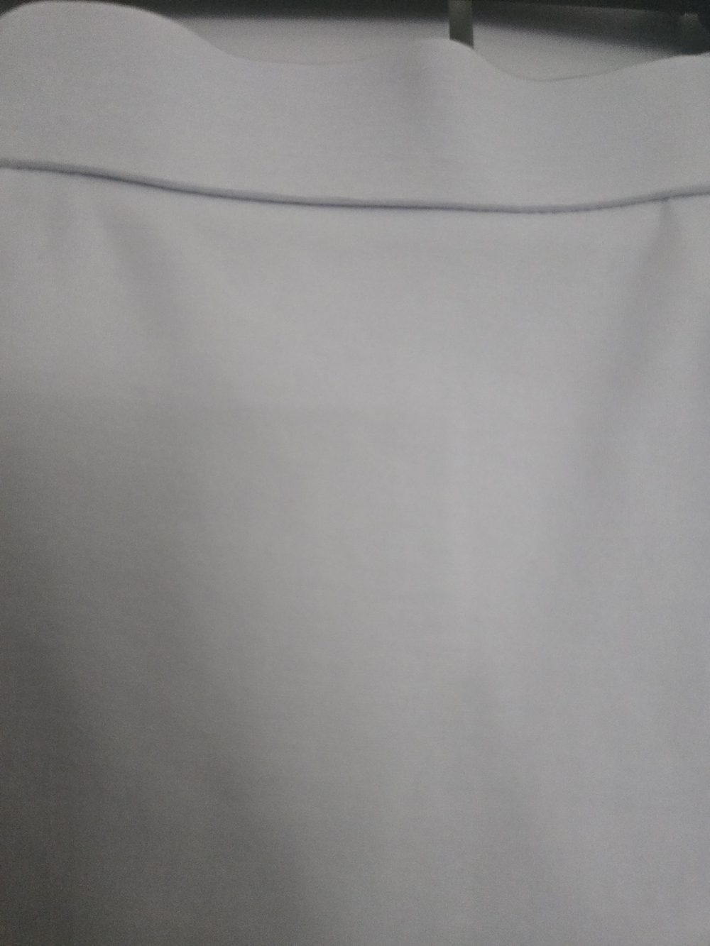 Women's White Two-Button Ponte Jacket - Picture 8 of 10